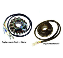 ELECTREX КОТУШКА ГЕНЕРАТОРА (СТАТОР) З ЛІХТАМИ KTM 400/600/620 '83-'99(LC4), HUSABERG ДО '99, HUSQVARNA TE410/510