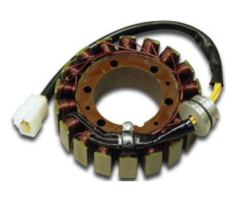 ОБМОТКА СТАТОРА ГЕНЕРАТОРА ELECTREX HONDA GL 1100 ТА GL 1200, GL1000 (115X54X28MM) (G06) З ПРОВОДАМИ ТА ВИЛКОЮ