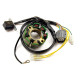 СТАТОР ОБМОТКИ ГЕНЕРАТОРА ELECTREX З ОГНЯМИ SUZUKI RMZ 250 (04-05), KAWASAKI KXF 250 (04-05) - ЗНЯТО З ПРОПОЗИЦІЇ