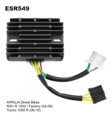 РЕГУЛЯТОР НАПРУГИ ELECTROSPORT APRILIA 1000/ TUONO 06-10, RSV 1000 04-09