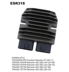 ELECTROSPORT РЕГУЛЯТОР НАПРУГИ HONDA TRX 420 FOURTRAX RANCHER 07-13, MUV700BIG RED '09-'13