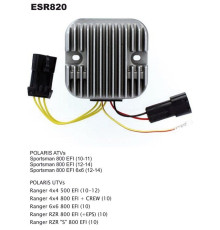 ELECTROSPORT РЕГУЛЯТОР НАПРУГИ POLARIS SPORTSMAN 800 EFI 10-14, RANGER 500/800 EFI '10-'14