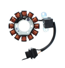ОБМОТКА ГЕНЕРАТОРА ELECTROSPORT (СТАТОР) APRILIA SCARABEO 50 4T '02-'10, 100 4T '01-'10, PIAGGIO 50 FLY '05-'13, ZIP '00-'14