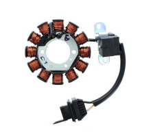 ОБМОТКА ГЕНЕРАТОРА ELECTROSPORT (СТАТОР) APRILIA SCARABEO 50 4T '02-'10, 100 4T '01-'10, PIAGGIO 50 FLY '05-'13, ZIP '00-'14