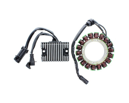 ОБМОТКА ГЕНЕРАТОРА ELECTROSPORT (СТАТОР) HARLEY DAVIDSON XL SPORTSTER 883/1200 (04-06) (3 ФАЗИ + РЕГУЛЯТОР НАПРУГИ ESR857 В КОМПЛЕКТІ)