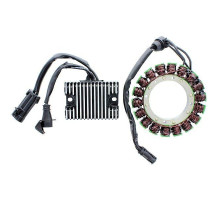 ОБМОТКА ГЕНЕРАТОРА ELECTROSPORT (СТАТОР) HARLEY DAVIDSON XL SPORTSTER 883/1200 (04-06) (3 ФАЗИ + РЕГУЛЯТОР НАПРУГИ ESR857 В КОМПЛЕКТІ)