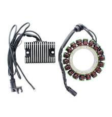 ОБМОТКА ГЕНЕРАТОРА ELECTROSPORT (СТАТОР) HARLEY DAVIDSON XL SPORTSTER 883/1200 (85-91) HIGHPOWER (3 ФАЗИ + РЕГУЛЯТОР НАПРУГИ В КОМПЛЕКТІ)
