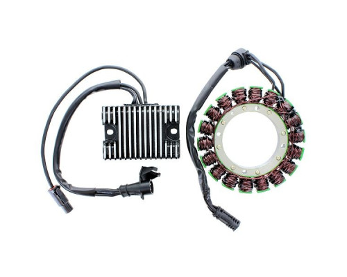 ОБМОТКА ГЕНЕРАТОРА ELECTROSPORT (СТАТОР) HARLEY DAVIDSON XL SPORTSTER 883/1200 (94-03) HIGHPOWER (3 ФАЗИ + РЕГУЛЯТОР НАПРУГИ ESR856 В КОМПЛЕКТІ)