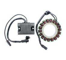 ОБМОТКА ГЕНЕРАТОРА ELECTROSPORT (СТАТОР) HARLEY DAVIDSON XL SPORTSTER 883/1200 (94-03) HIGHPOWER (3 ФАЗИ + РЕГУЛЯТОР НАПРУГИ ESR856 В КОМПЛЕКТІ)