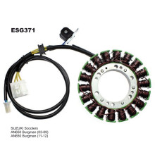 ОБМОТКА ГЕНЕРАТОРА ELECTROSPORT (СТАТОР) SUZUKI AN 650 BURGMAN (03-12) (З ІМПУЛЬСАТОРОМ)