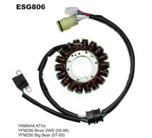 ОБМОТКА ГЕНЕРАТОРА ELECTROSPORT (СТАТОР) YAMAHA YFM 250 BIG BEAR (07-09), BRUIN (05-06)