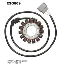 ОБМОТКА ГЕНЕРАТОРА ELECTROSPORT (СТАТОР) YAMAHA YZF-R1 (09-14)