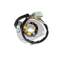 ELECTROSPORT ГЕНЕРАТОР КОТУШКА (СТАТОР) З ЛІХТОМ KTM 125/200/250/300 EXC/SX/XC 06- (50W) В КОМПЛЕКТІ З ПЛАСТИНОЮ ТА ІМПУЛЬСОРОМ