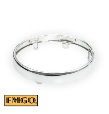 Emgo 2024/12 хромове кільце передньої фари (обід) kawasaki kz 550 '80-'83, kz 650 '78-'83, jz 750 '76-'79, kz 750 '80-'83, kz 1000 '77-'83, kz 1100 '81-'83 (oem: 2 3006-0380)