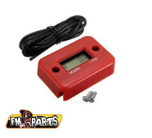 FM-PARTS ІНДУКТИВНИЙ ЛІЧИЛЬНИК ГОДИН ВОДОНЕПРОХОДНИЙ ЧЕРВОНИЙ (EL)