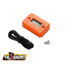 FM-PARTS ІНДУКТИВНИЙ ЛІЧИЛЬНИК ГОДИН ВОДОНЕПРОХОДНИЙ КОЛІР ОРАНЖЕВИЙ (EL)