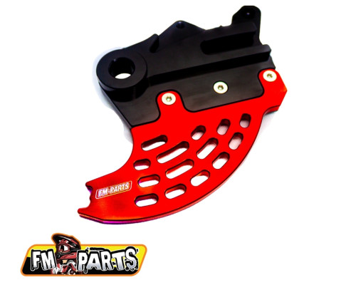 FM-PARTS АЛЮМІНІЄВА НАКЛАДКА ЗАДНЬОГО ГАЛЬМІВНОГО ДИСКА BETA 250/300/350 '13-'24 ЧЕРВОНА