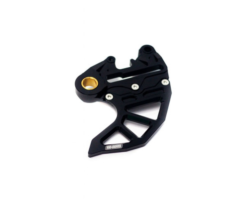 FM-PARTS АЛЮМІНІЄВА НАКЛАДКА ЗАДНЬОГО ГАЛЬМІВНОГО ДИСКА KTM '05-'23 ЧОРНА