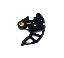 FM-PARTS АЛЮМІНІЄВА НАКЛАДКА ЗАДНЬОГО ГАЛЬМІВНОГО ДИСКА KTM '05-'23 ЧОРНА