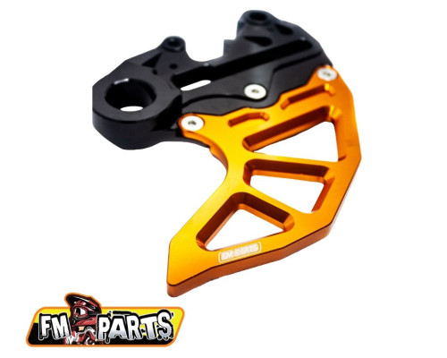 FM-PARTS АЛЮМІНІЄВА НАКЛАДКА ЗАДНЬОГО ГАЛЬМІВНОГО ДИСКА KTM '05-'23 КОЛІР ОРАНЖЕВИЙ