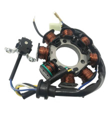 СТАТОР ОБМОТКИ ГЕНЕРАТОРА GAUSSА YAMAHA YBR 125, XTZ 125 '06-'10, FACTOR 125 '-10, (OEM: 5HH-H1410-10; 5RM-H1410-00)