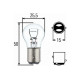 Лампочка hella 8gd p21/5w 12v bay15d