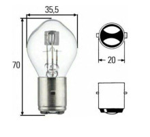 Hella лампочка s2 35/35 w 12v ba20d (лампочка)