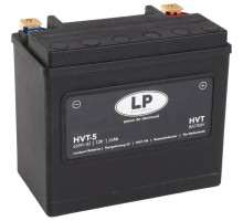 Батарея landport hvt-5 (mh hvt-5) 12v 22ah 173x98x154 heavy v-twin не обслуговується - заливається (підвищений круточний струм 325a) (лівий +) (2)