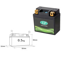 Landport lifepo4 літій-іонна батарея lfp01 (ml lfp01) (92x52x90) (25,6 wh) - oem еквівалент ktm, husqvarna (вага 500 г) (10)