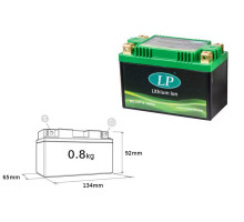 Landport lifepo4 lfp14 літій-іонна батарея (ml lfp14) (134x65x92) (ytz10s, ytz12s, ytz14s) (48 втг) (вага 800 г) (4)