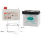 Батарея landport y60-n30l-a (md l60-n30l-a) 12v 30ah 187x130x170 (g60n30la) можна обслуговуватися - електроліт окремо (2) ue2019/1148