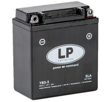 Батарея landport yb3-3 (ms lb3-3) (yb3l-a/b) 12v 3ah (98x56x110mm) sla не потрібна в обслуговуванні - залений (4)