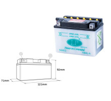 Батарея landport yb4l-a (md lb4l-a) 12v 4ah 120x70x92 можна обслуговуватися - електроліт окремо (8) ue2019/1148