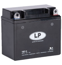 Батарея landport yb7-3 (ms lb7-3) (yb7l-b) 12v 7ah (137x75x124mm) (80a) sla не потребує обслуговування - залито (6)