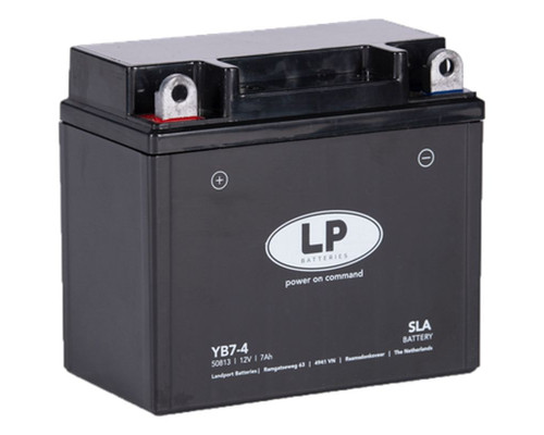 Батарея landport yb7-4 (ms lb7-4) (yb7-a) 12v 7ah (137x75x124mm) (80a) sla не обслуговується - залито (6)
