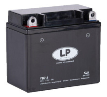 Батарея landport yb7-4 (ms lb7-4) (yb7-a) 12v 7ah (137x75x124mm) (80a) sla не обслуговується - залито (6)