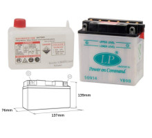Батарея landport yb9-b (md lb9b) 12v 9ah 137x76x140 (12n9-4b-1) можна обслуговуватися - електроліт окремо (4) ue2019/1148