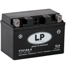 Батарея landport ytx12a-4 (ms ltx12a-4) (yt12a-bs) 12v 10ah (150x88x105mm) sla не потрібно обслуговується - залито (6)