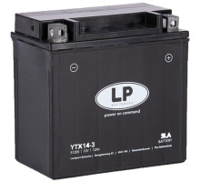 Акумулятор landport ytx14-3 (ms ltx14-3) 12v 12ah (150x87x146mm) sla не потребує обслуговування - залив (4)