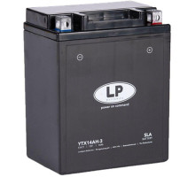 Батарея landport ytx14ah-3 (ms ltx14ah-3) (yb14l-a2/b2) 12v 14ah (134x89x166mm) (210a) sla не потрібно обслуговується - залито (4)