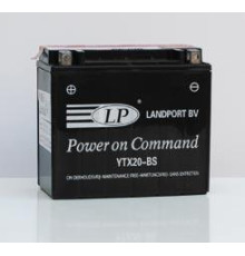 Батарея landport ytx14ah-bs (ma ltx14ah-bs) 12v 12ah 134x89x166 (quad) не обслуговується - електроліт окремо (4) ue2019/1148