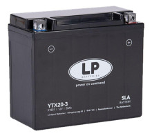 Батарея landport ytx20-3 (ms ltx20-3) (yb18l-a/ytx20l-bs) 12v 20ah (175x87x155mm) (310a) sla не потрібно обслуговуватися - залито (4)