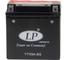 Landport батарея ytx9a-bs (ma ltx9a-bs) 12v 9ah 137x76x139 не обслуговується - електроліт окремо (для mz etz 125/150/250/251 - див. примітки) (6) ue2019/1148