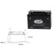 Акумулятор landport ytz12-s (ms ltz12-s) 12v 11ah 150x86x110 (gtz12s) не потрібний обслуговування - залитий (4)