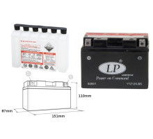 Батарея landport ytz12s-bs (ma ltz12s-bs) 12v 11ah 150x87x110 (gtz12s) не обслуговується - електроліт окремо (4) ue2019/1148