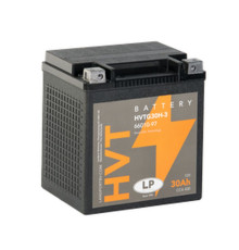 Landport gel батарея hvtg30h-3 (mh hvtg30h-3) 12v 30ah 166x130x175 heavy v-twin не обслуговується - збільшена (підвищений крутний струм 430a) (2) - заміняє ghd30hlbs l (ghd30h3 l,mg ghd30h- 3)