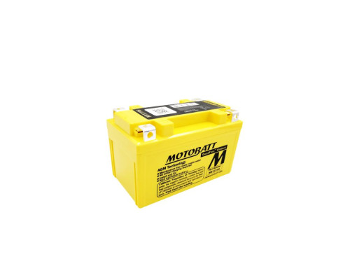 Акумулятор motobatt quadflex mbtz10s (ytx7abs,ytz10s) 12v 8.6ah 151x87x95 не обслуговується - залив (190) (8)