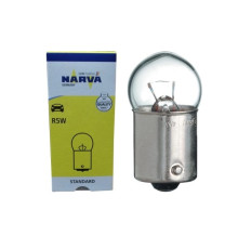 Лампочка narva 12v 5w ba15s r5w 1 шт (біле скло)