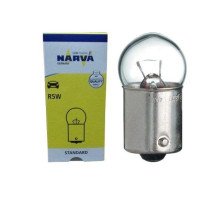 Лампочка narva 12v 5w ba15s r5w 1 шт (біле скло)