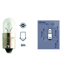 Лампочка narva t4w 12 4w ba9s (парковка - парковка - позиція)